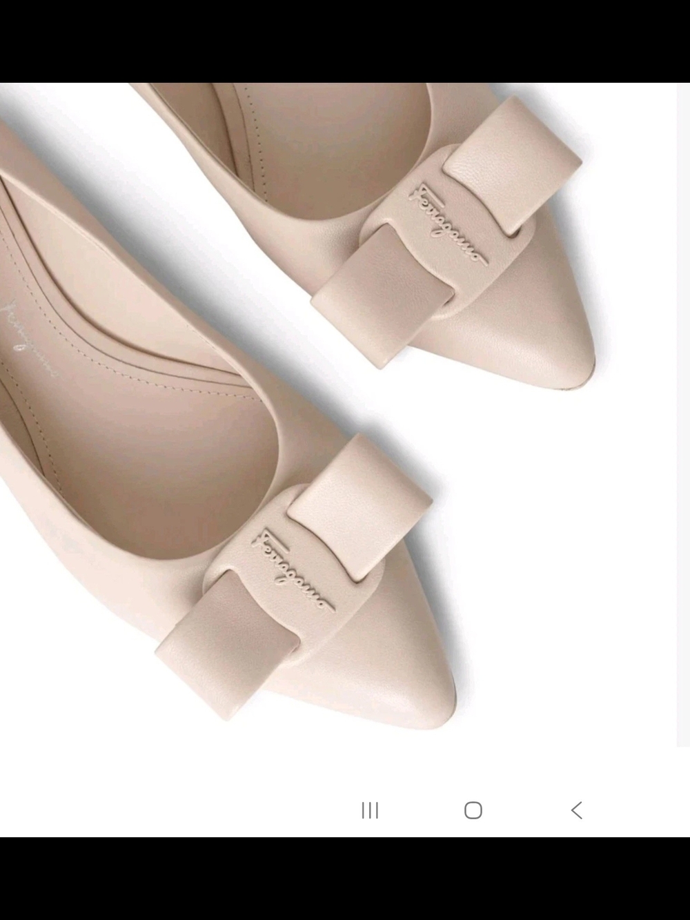 Salvatore Ferragamo Women's Ivory VIVA Pumps SIZE 9D and SIZE 10C NWB